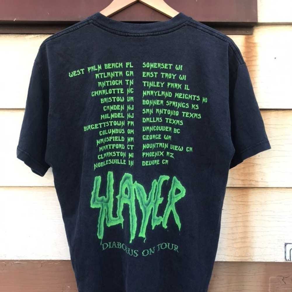 Vintage Slayer Diablous Tour Shirt - image 2