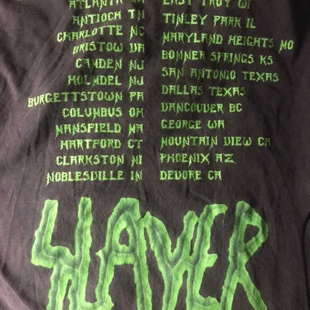 Vintage Slayer Diablous Tour Shirt - image 5