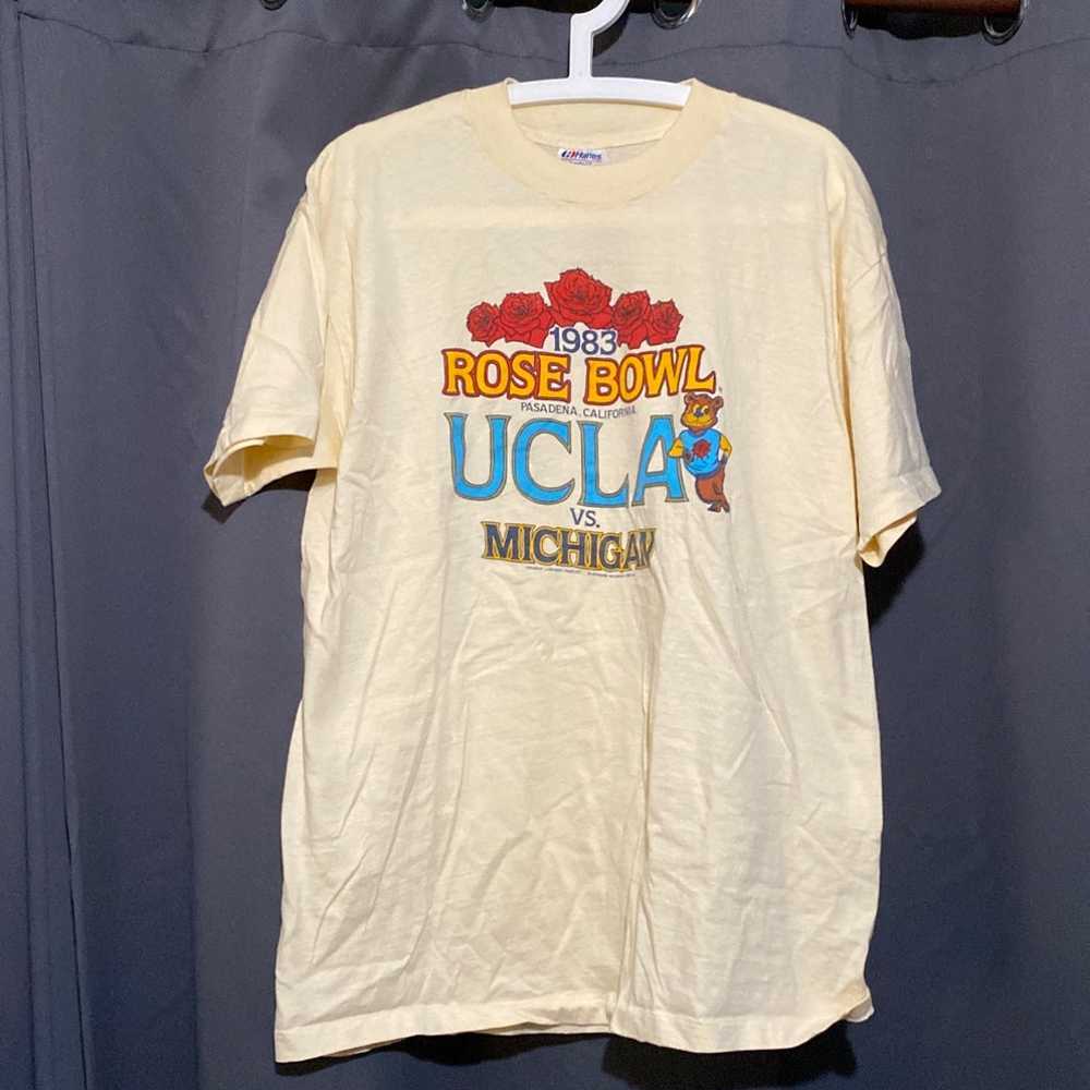 1983 Rose Bowl UCLA vs MICHIGAN T-Shirt - image 1