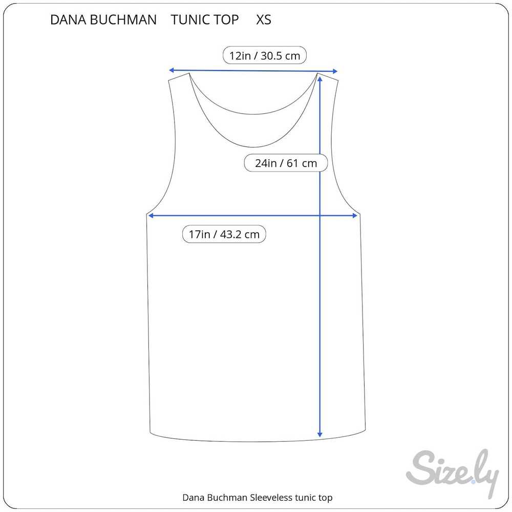 Designer Dana Buchman sleeveless brown camo pullo… - image 4