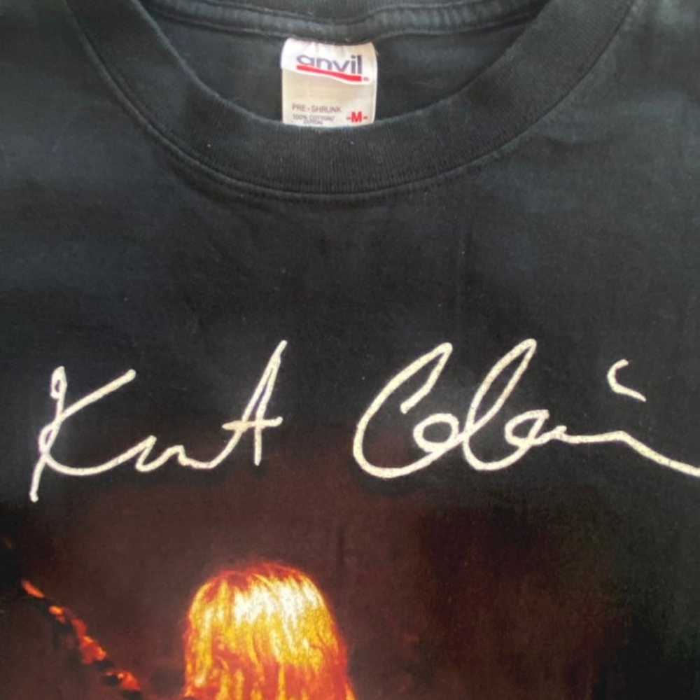 Vintage Kurt Cobain Nirvana Shirt - image 9