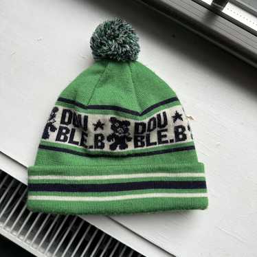 Miki House Double B patch hat - Blue