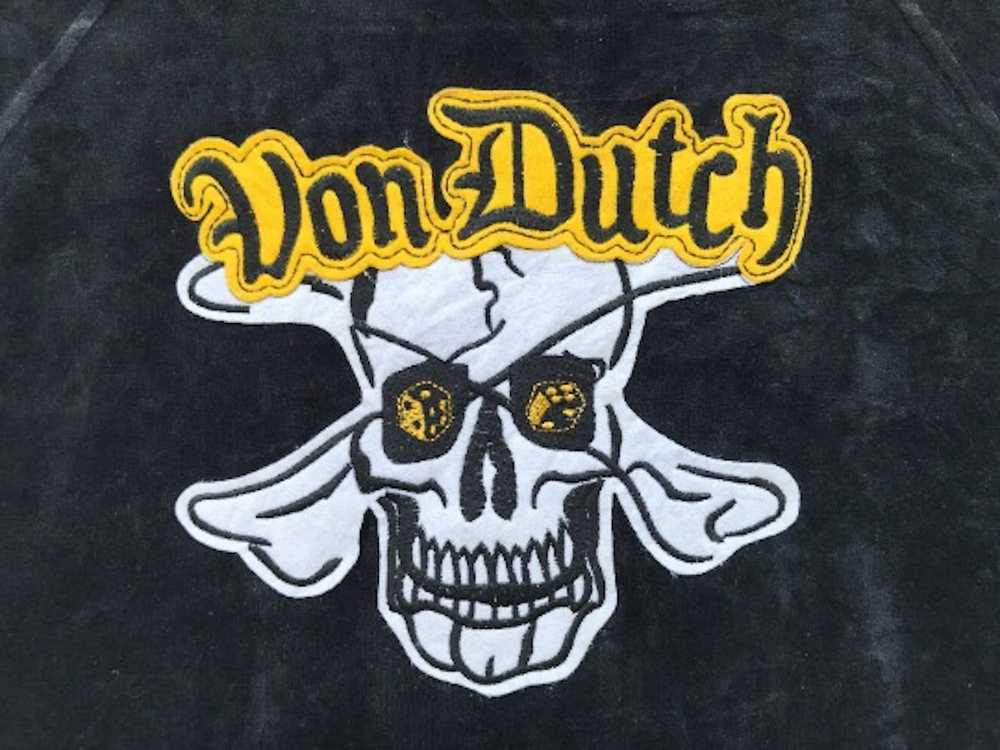 Vintage × Von Dutch Rare Von Dutch pirates skull … - image 2