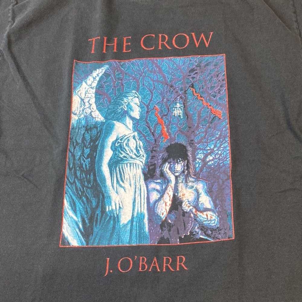 Vintage 1994 The Crow J. O'Barr T shirt  Size L - image 2