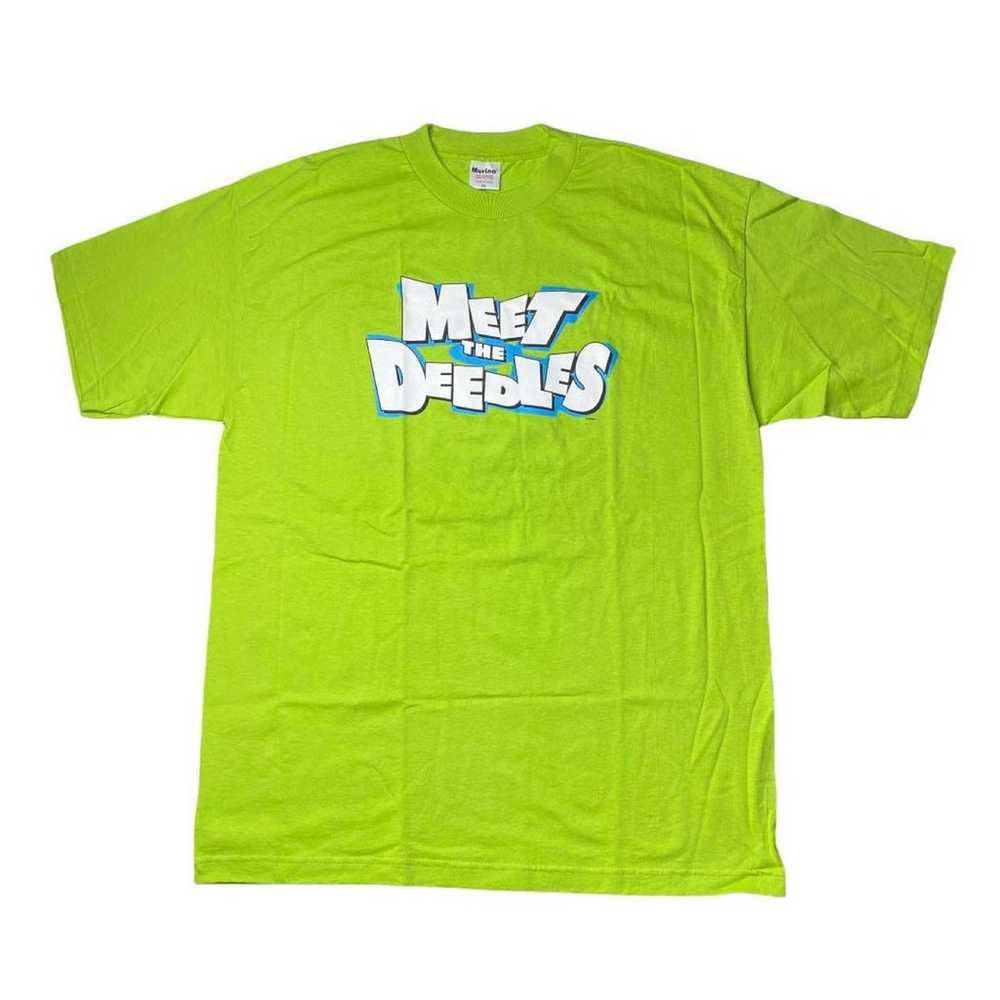 Vintage 90s MEET THE DEEDLES movie promo shirt - image 2