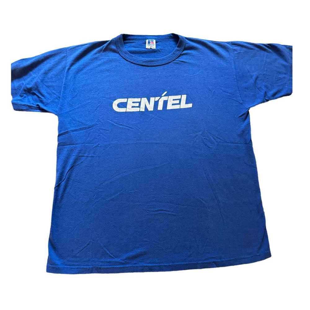 Russell Athletic Blue CENTEL Corporation Vintage … - image 1