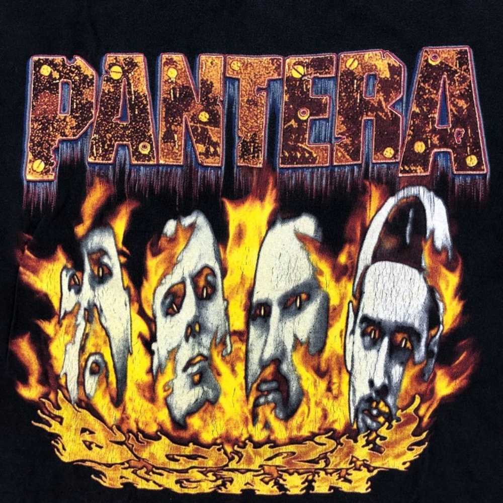 Vintage 1995 Pantera “Born again with snake eyes”… - image 4