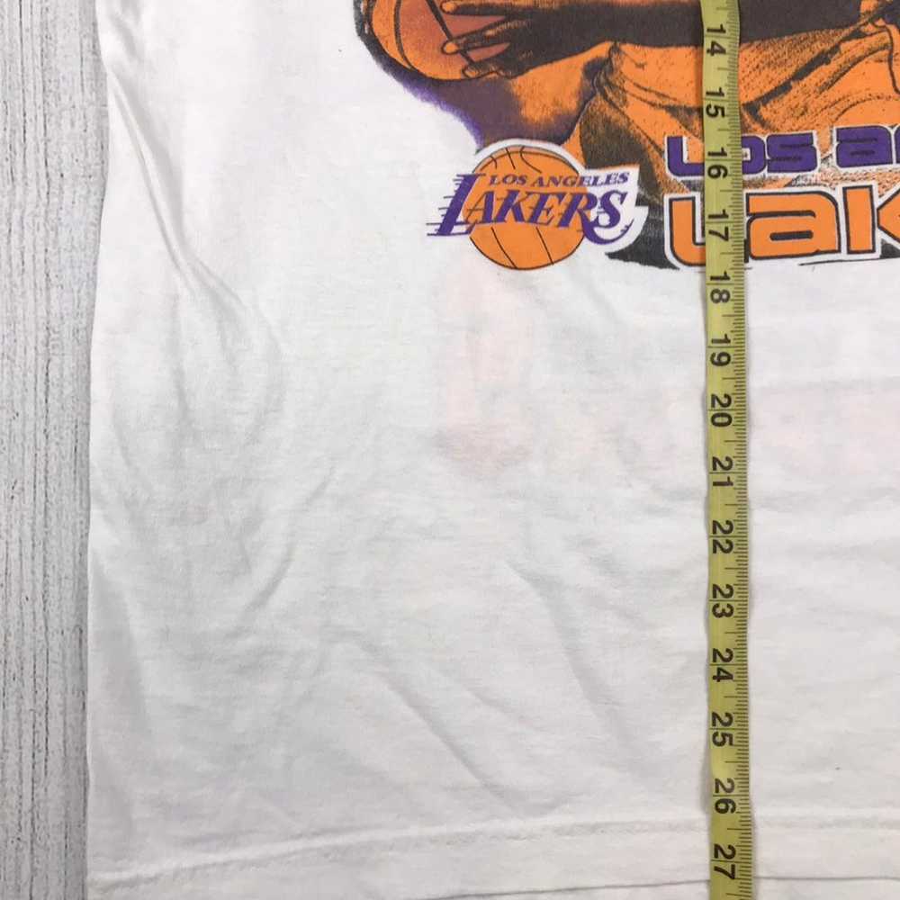 VTG 2002 Lakers 3Peat Shaq t-shirt *XL - image 10