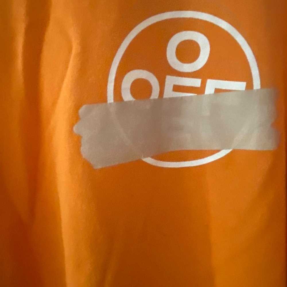 Off-white tape arrow orange long sleeve shirt / S… - image 2