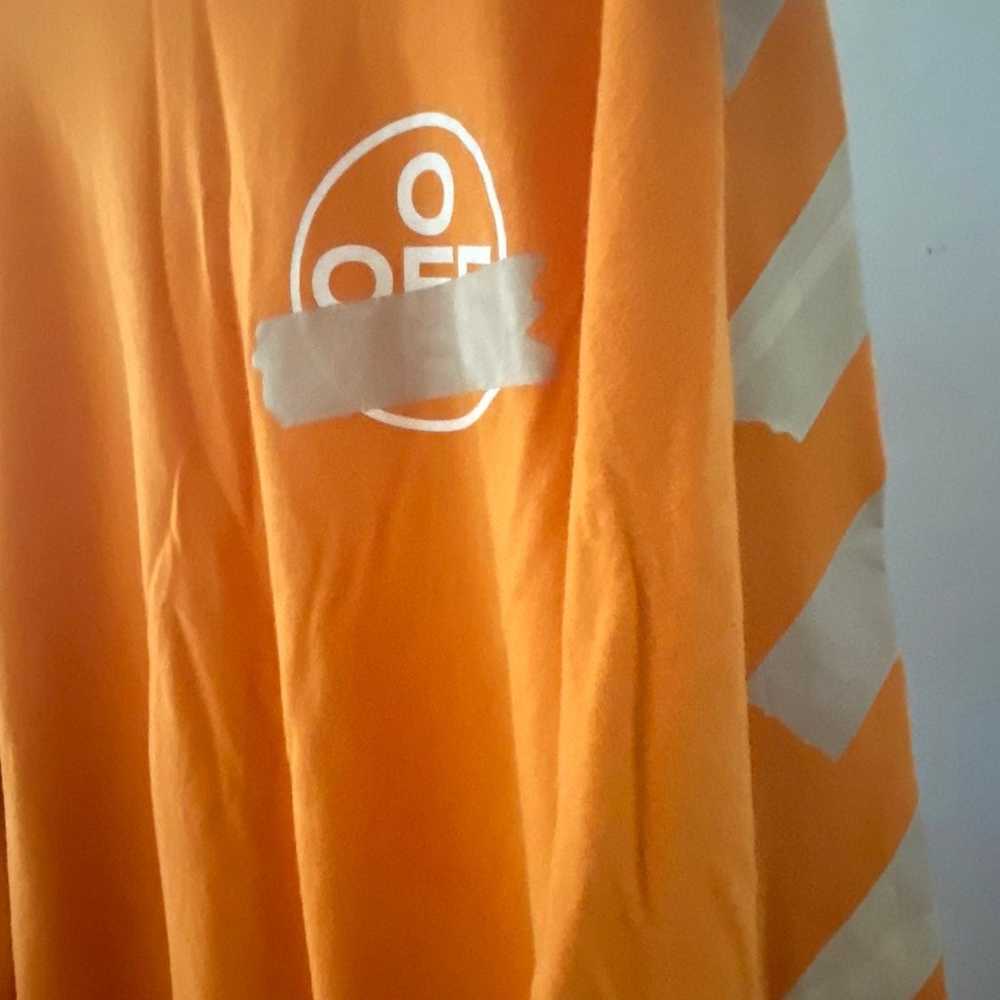 Off-white tape arrow orange long sleeve shirt / S… - image 4