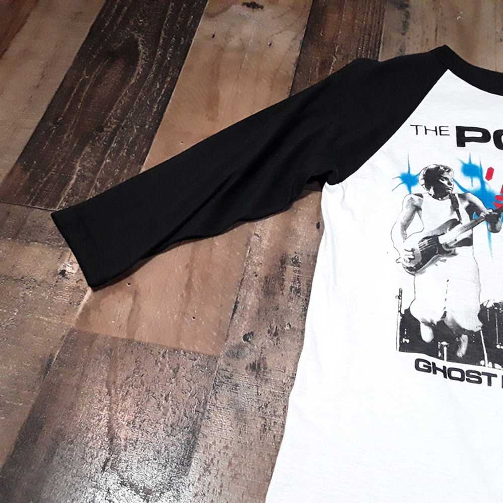 Vtg 80s The Police Ghost in the Machine T-Shirt 1… - image 3