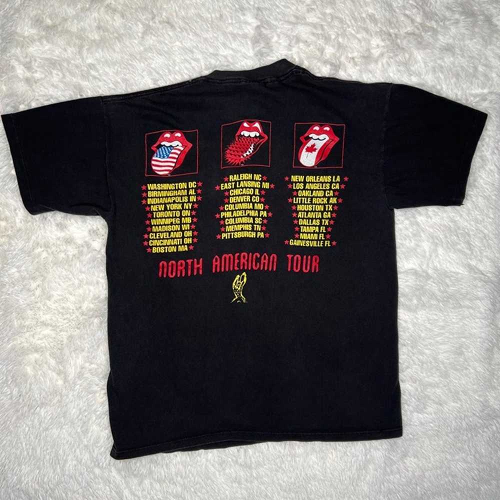 Vintage 1994-95 Rolling Stones Tour T-Shirt - image 3