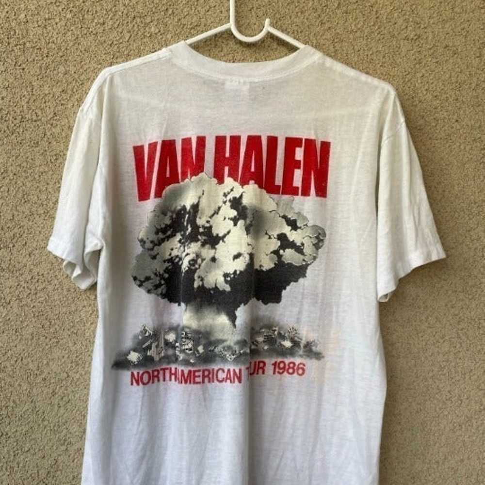 Van Halen Vintage 1986 Concert T-Shirt ***WAS $25… - image 3