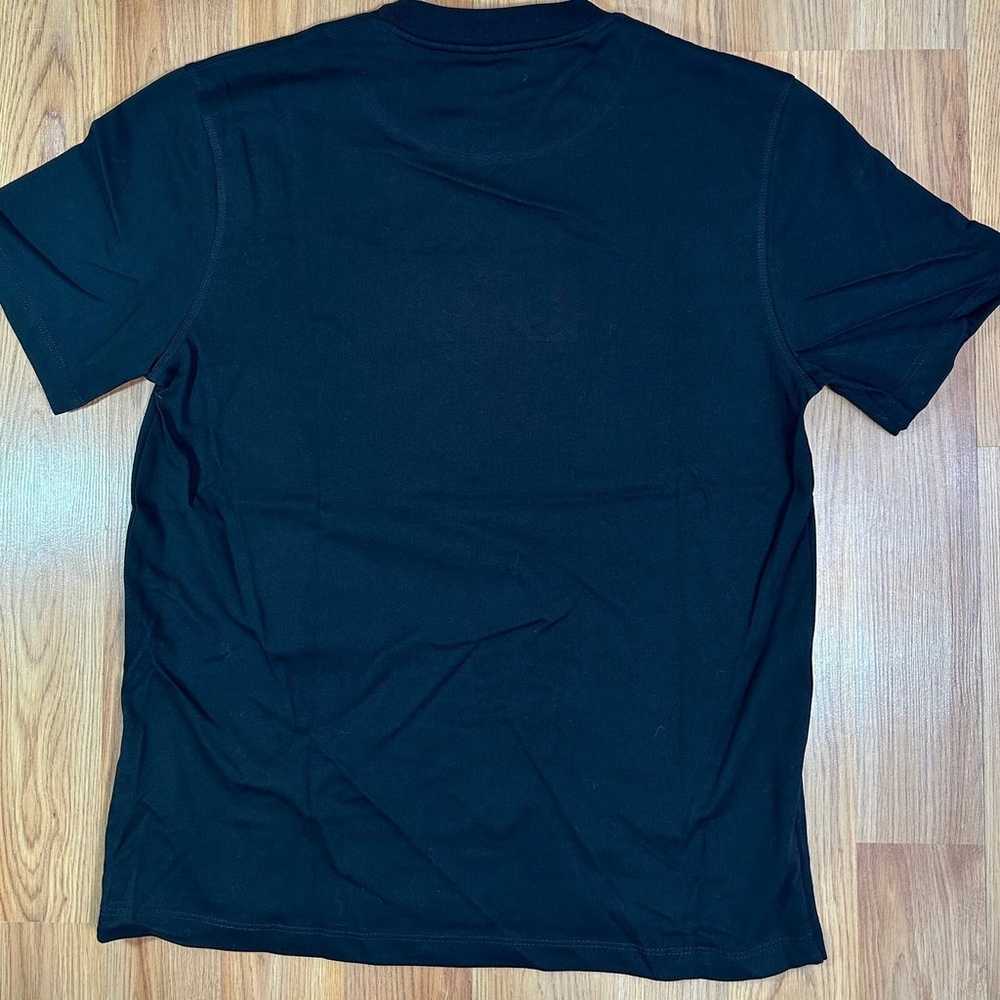 Fendi Black Cotton  FF Motif Mens T-shirt Size M - image 7