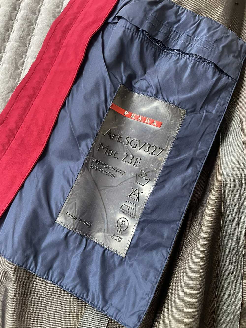 Prada Vintage Prada Goretex Nylon Shell Jacket Wo… - image 6
