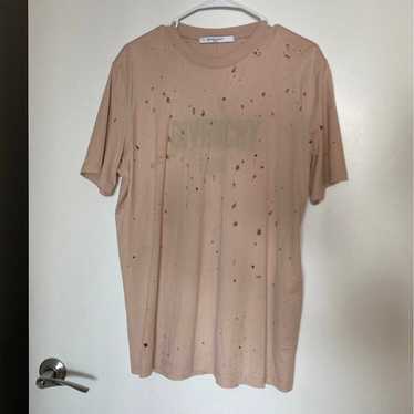 Givenchy destroyed oversized T-shirt - image 1