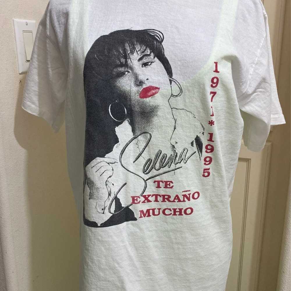 Rare Vintage 90s Selena Quintanilla T shirt Medium RN… - Gem