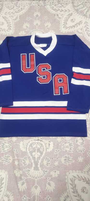 Cooper USA Hockey vintage Rara LS NHL Jersey