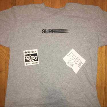 Supreme Motion Logo T Shirt White Size Large 100% Aut… - Gem