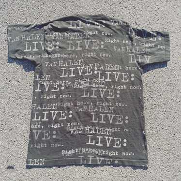 Van Halen all over print 1993 t shirt - image 1