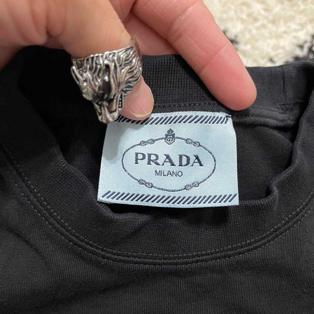 Like New Unisex Size Small Prada Iconic Logo-embe… - image 7