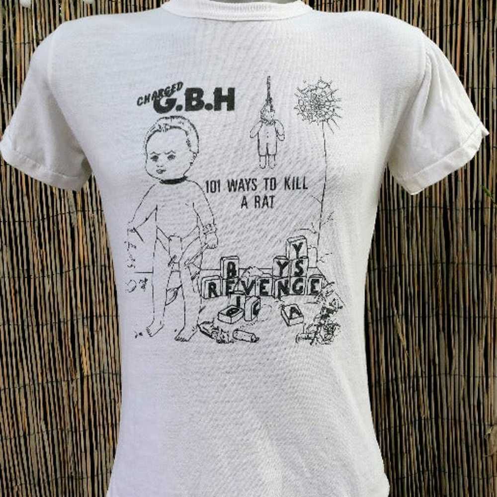 80's Vintage 1984 GBH City Baby's Revenge T Shirt… - image 2