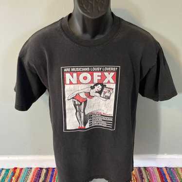 1998 NOFX Saved My Sex Life Shirt Vintage 90s Ban… - image 1