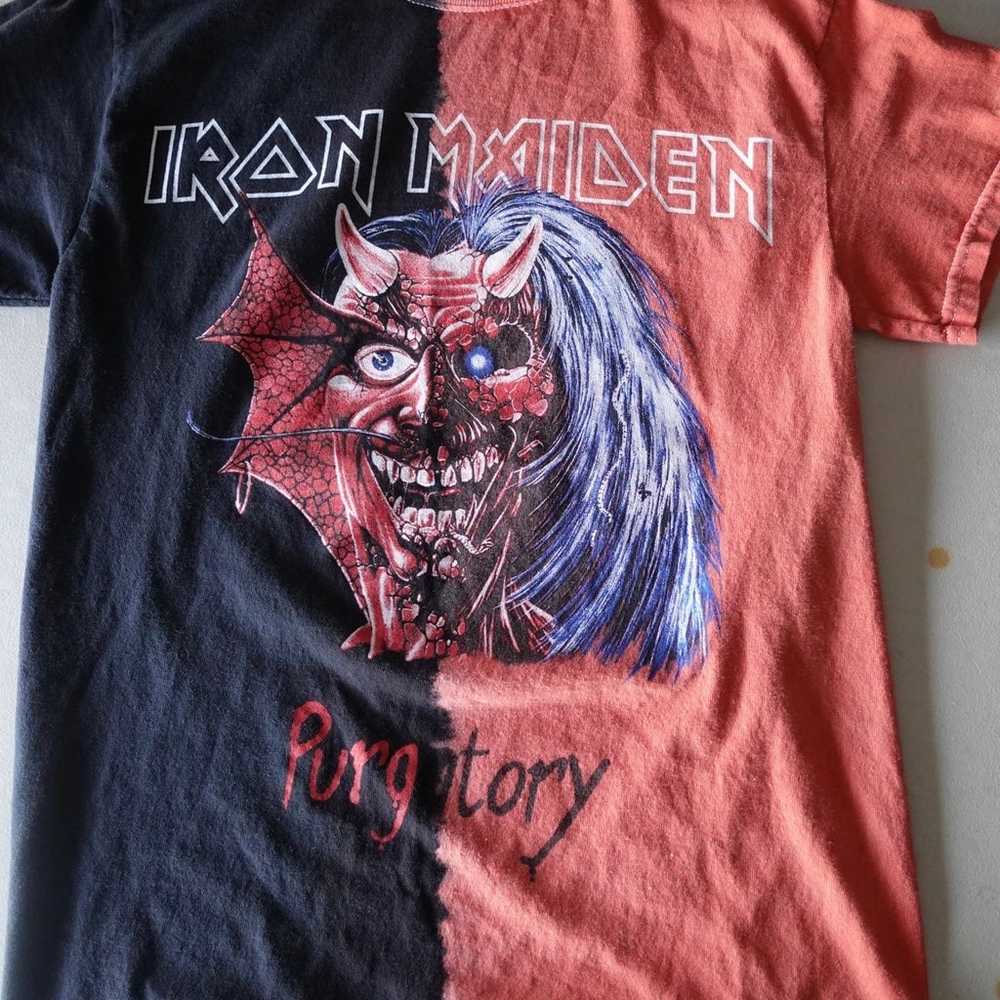 Iron Maiden womens small tour shirts - image 12