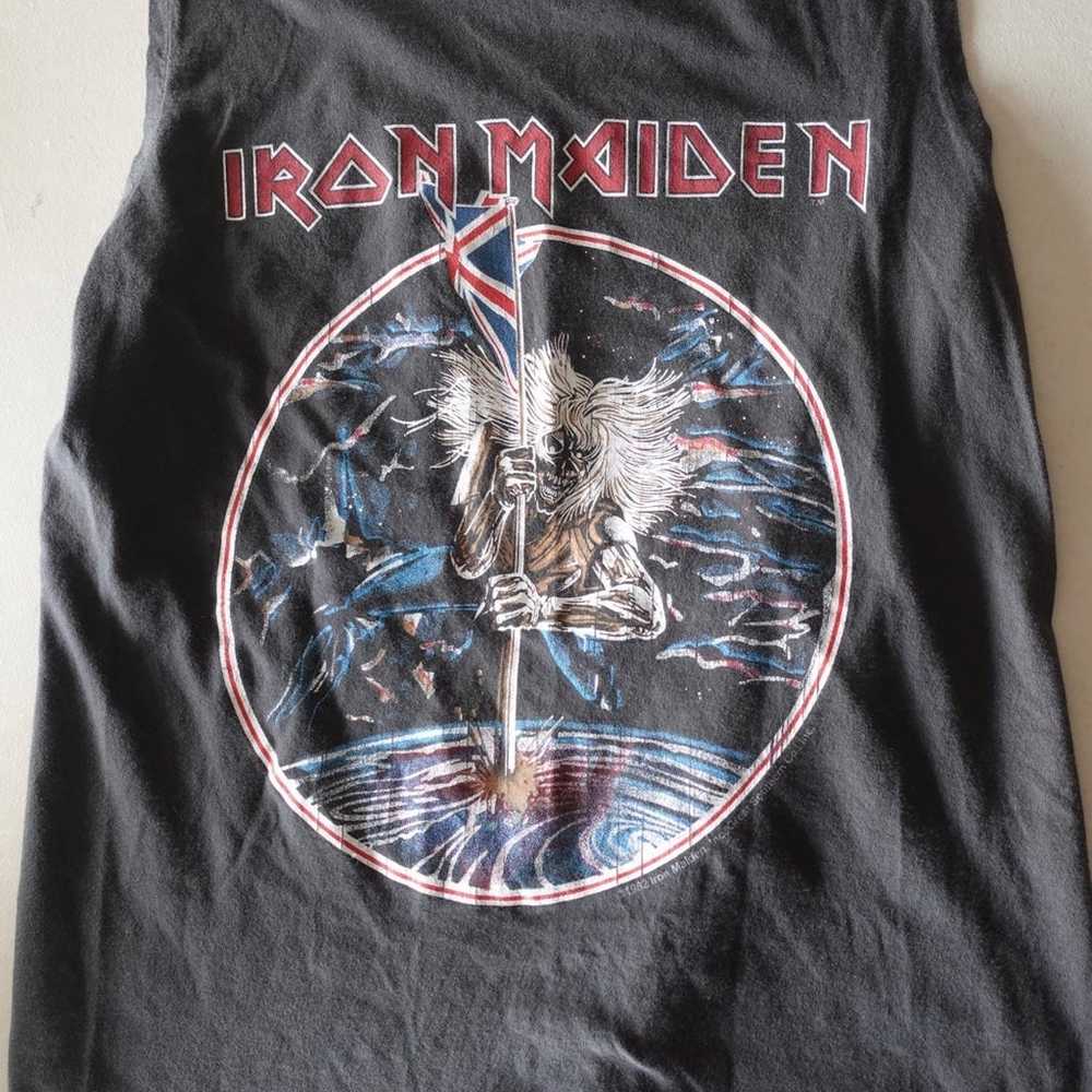 Iron Maiden womens small tour shirts - image 2