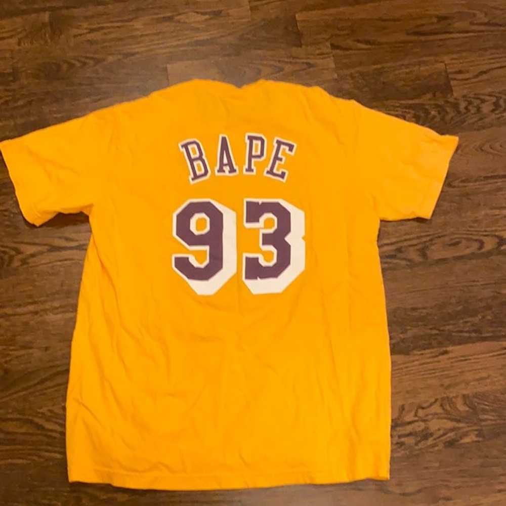 LA Lakers bape shirt - image 2