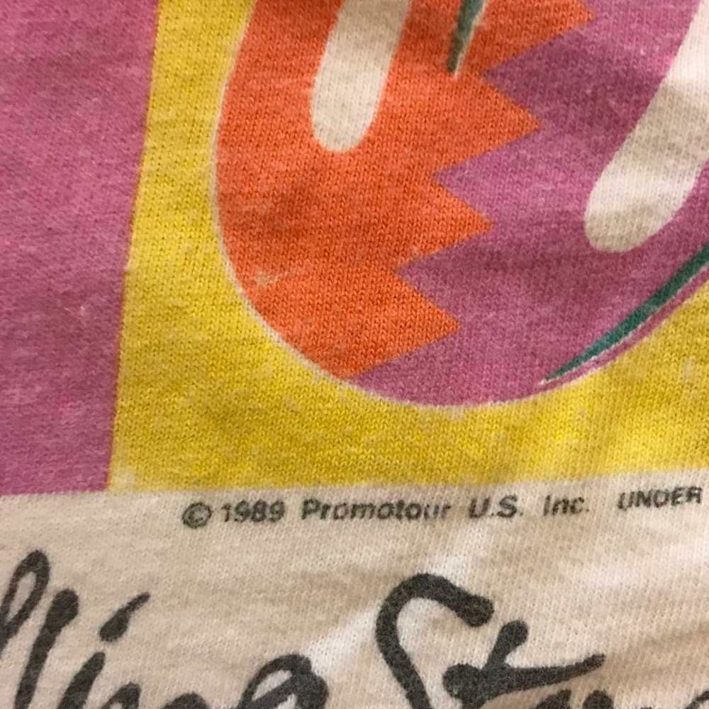 Vintage 1989 Rolling Stones t-shirt - image 4
