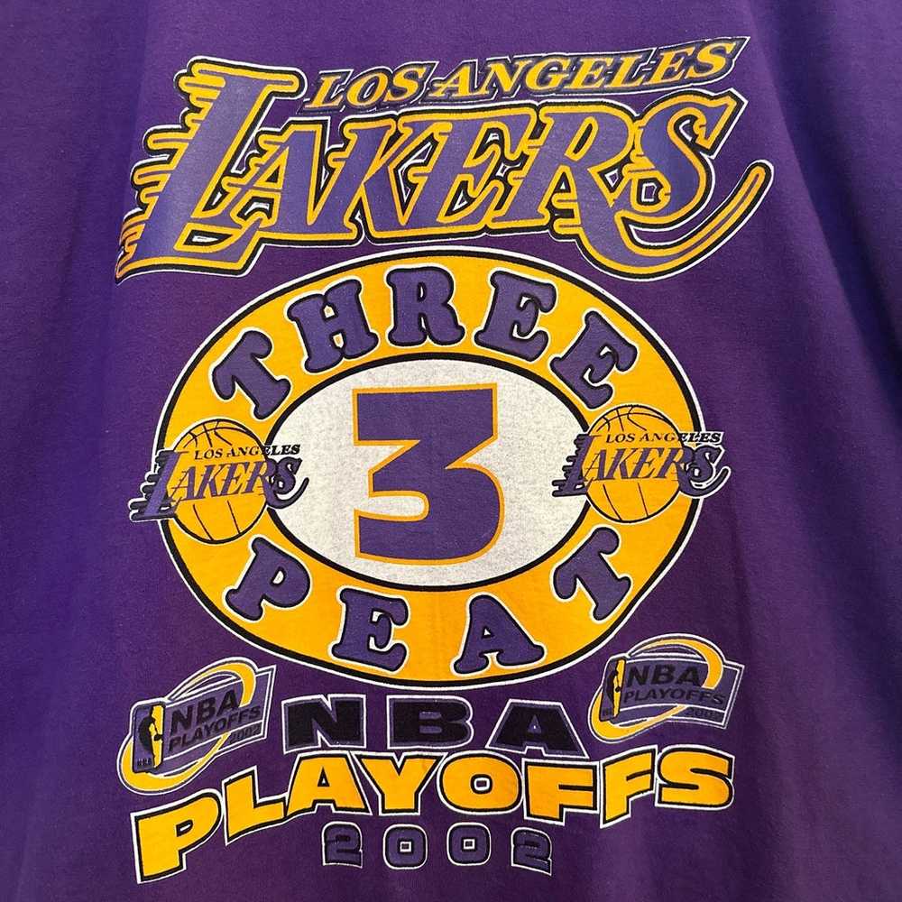 Vintage - 2002 Los Angeles Lakers 3 Peat Fever Ba… - image 4