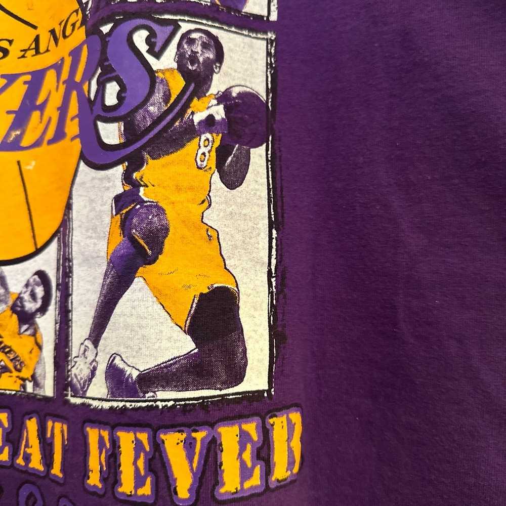Vintage - 2002 Los Angeles Lakers 3 Peat Fever Ba… - image 5