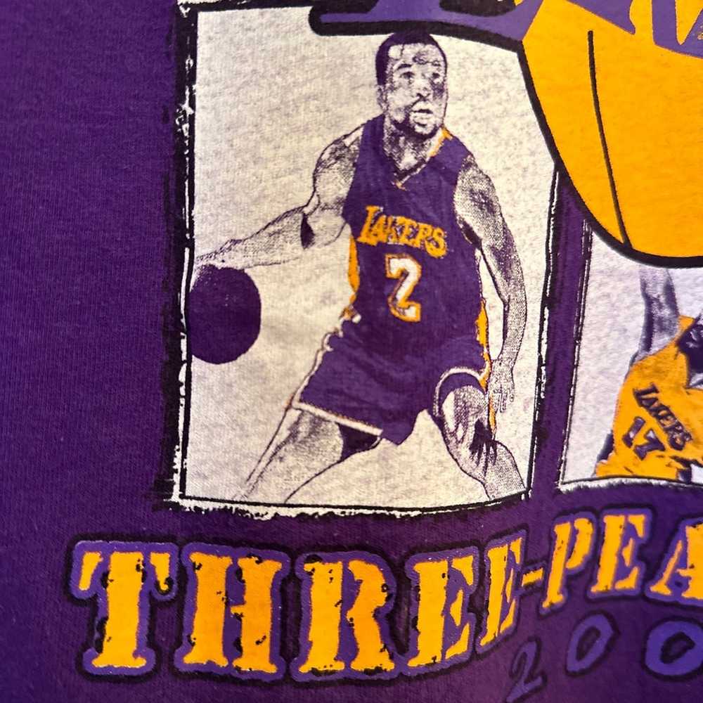 Vintage - 2002 Los Angeles Lakers 3 Peat Fever Ba… - image 7