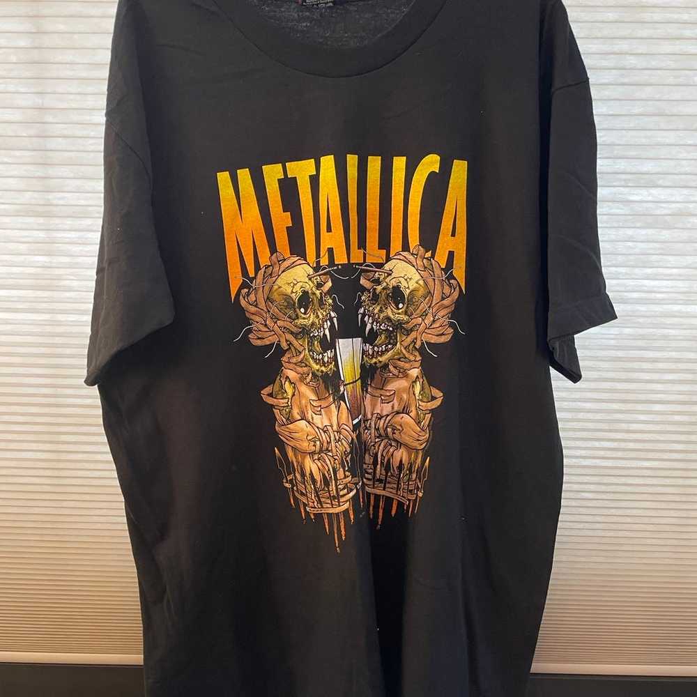 Vintage Metallica T-Shirt Pushead 2000 Summer San… - image 1