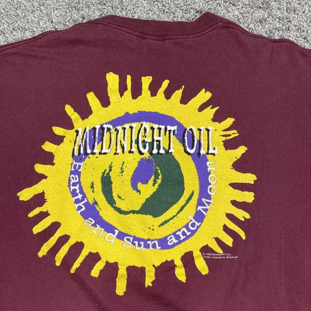 Vintage 1993 Midnight Oil Earth and Sun And Moon … - image 8