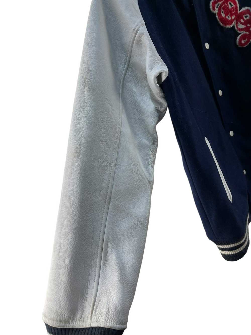 Quiksilver × Varsity Jacket Vintage Quiksilver Bo… - image 9