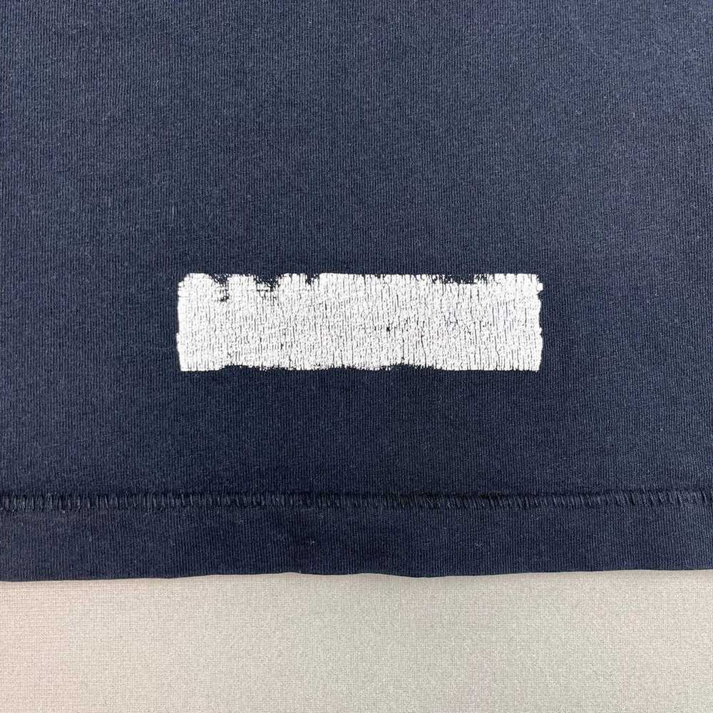 OFF-WHITE Brush Diagonals T-Shirt Adult Medium Bl… - image 5