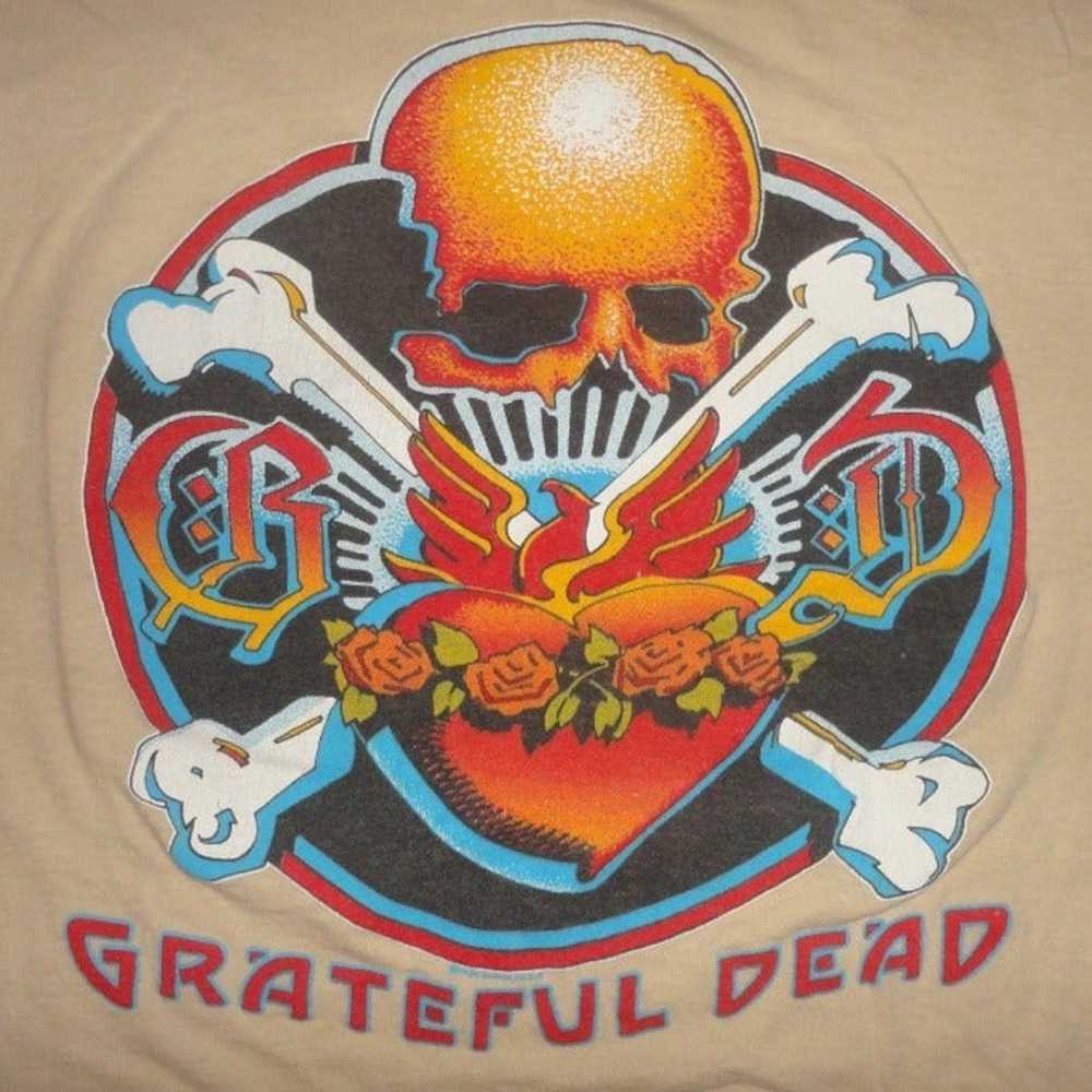 1980 GRATEFUL DEAD RECKONING Shirt - image 2