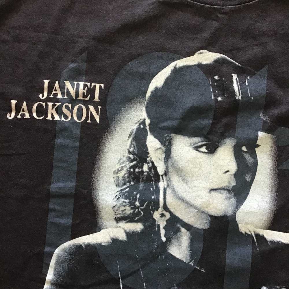Vintage 1990 Janet Jackson “Rhythm Nation” Tour P… - image 3