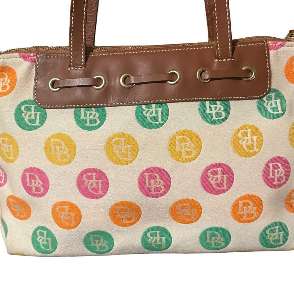 Dooney & Bourke Y2K multicolored handbag - image 6