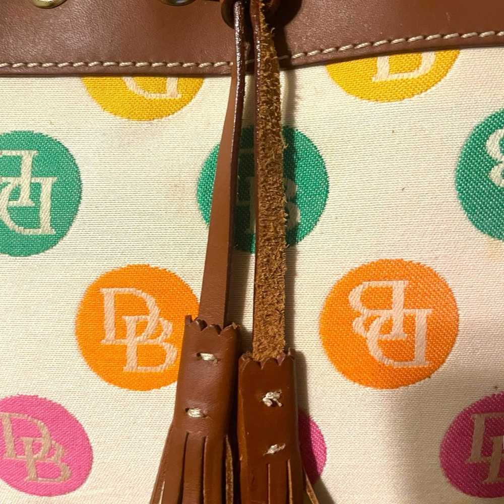 Dooney & Bourke Y2K multicolored handbag - image 9