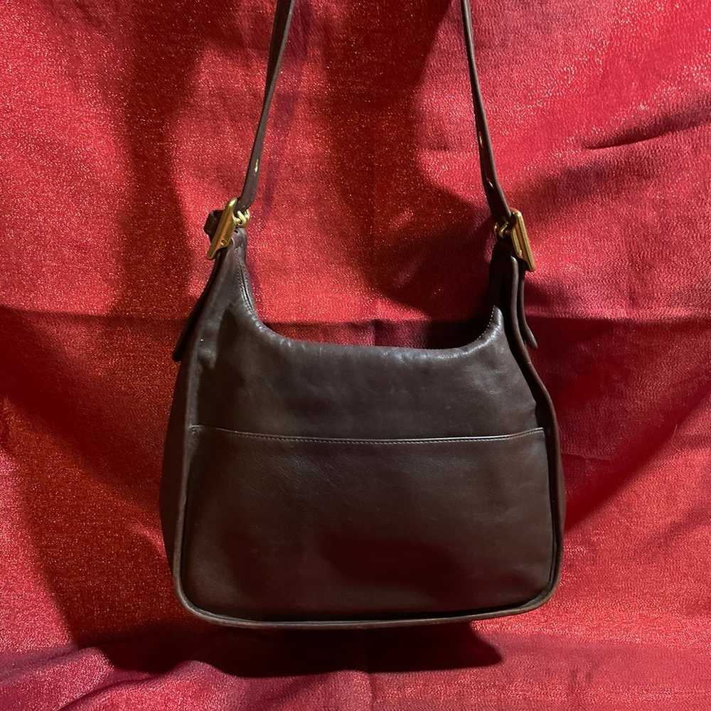 Coach Handbag Legacy Crescent Flap Shoulder Bag 9… - image 2