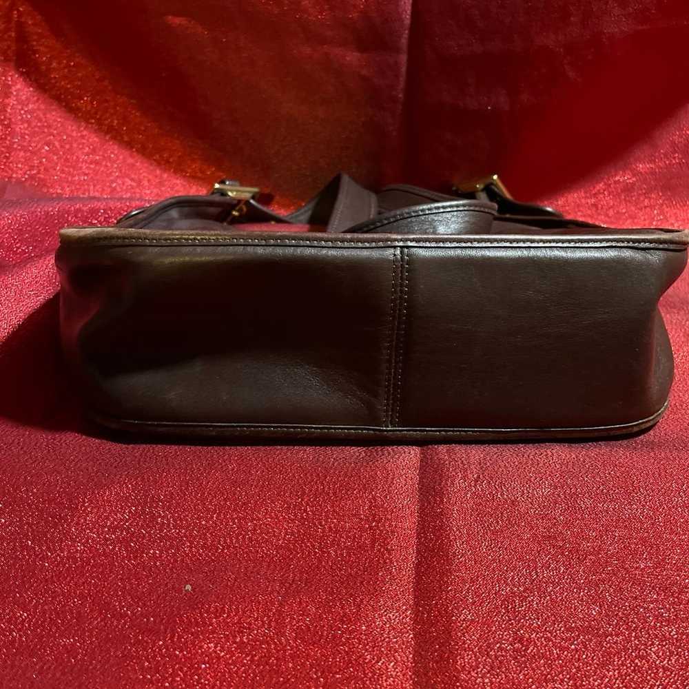Coach Handbag Legacy Crescent Flap Shoulder Bag 9… - image 3
