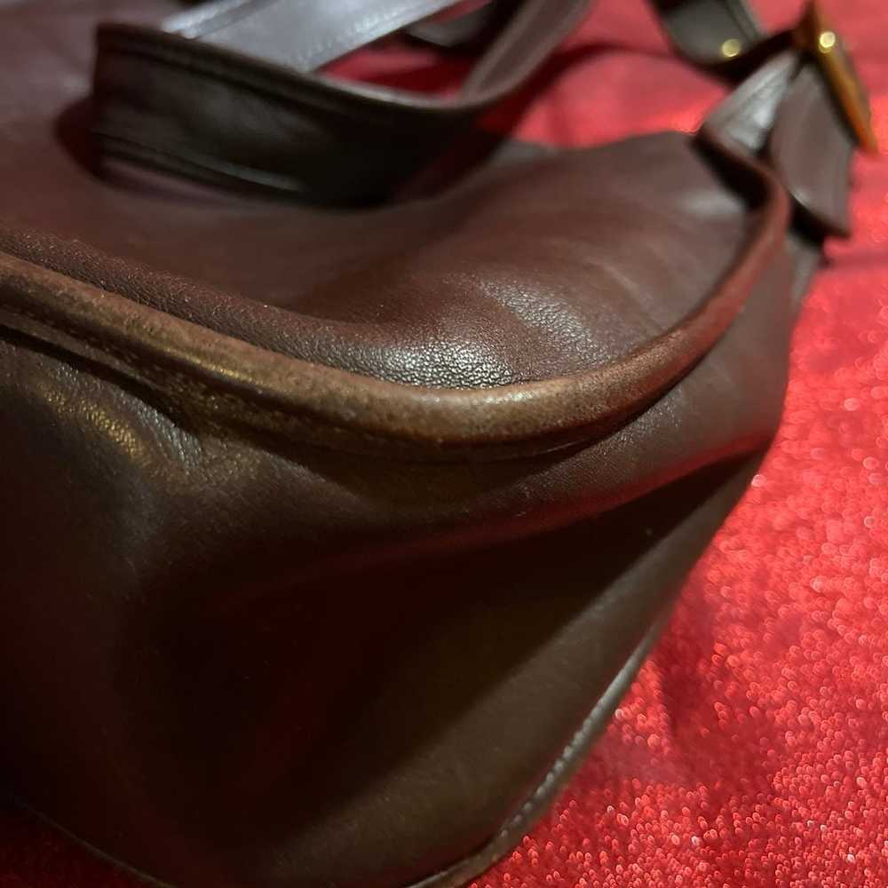 Coach Handbag Legacy Crescent Flap Shoulder Bag 9… - image 6