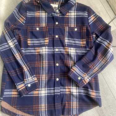 Thread and Supply thicker flannel shacket plaid - image 1