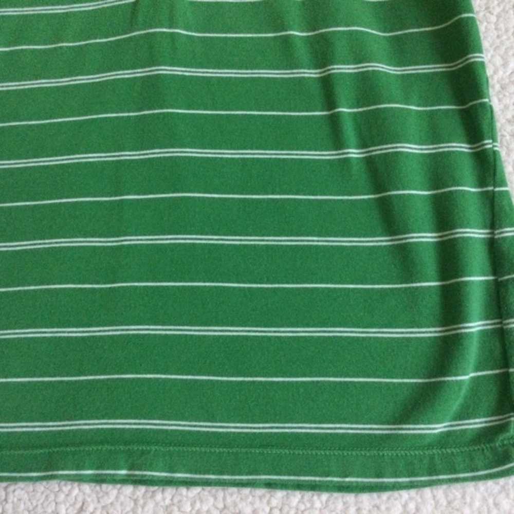 Vintage American Eagle Striped Stretch Polo Short… - image 7