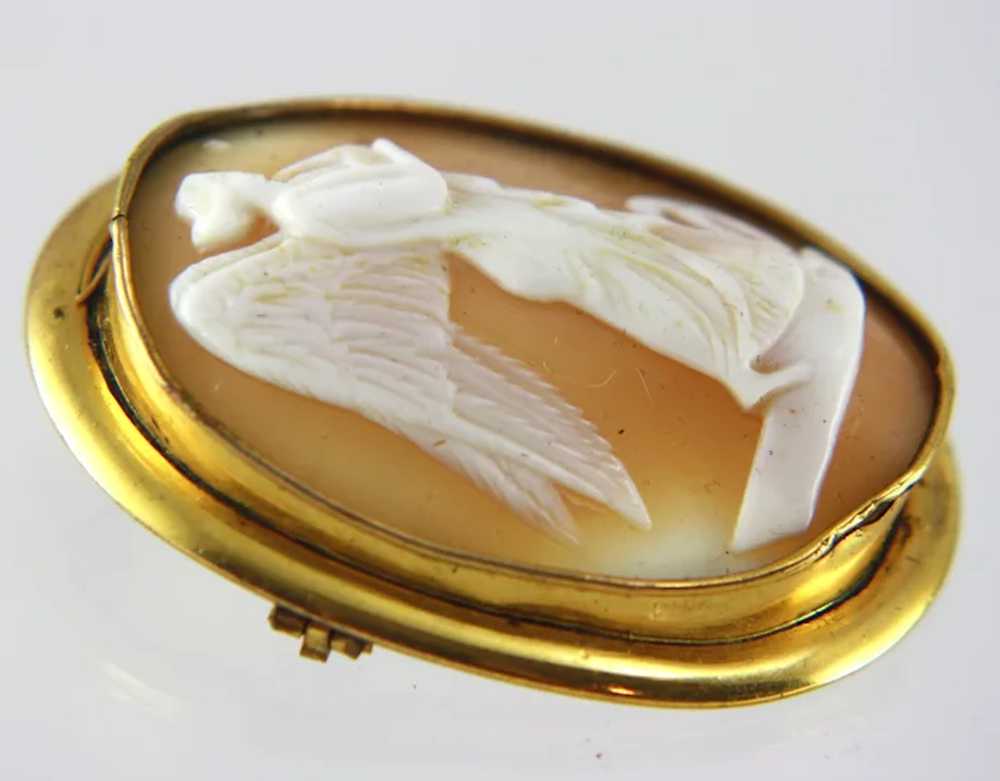 Victorian Cameo Brooch of Angel Hope - image 10