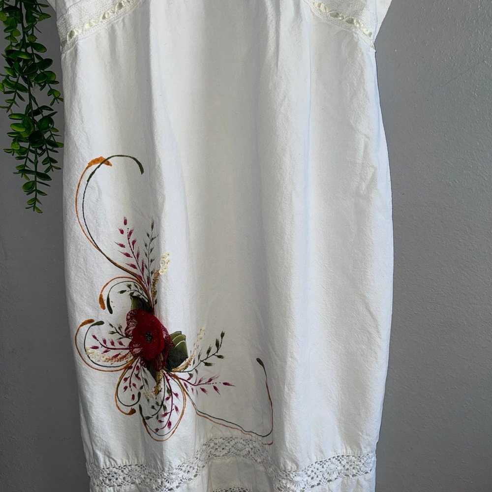 Moda En Manta Tunic Dress, Size M, Handmade - image 3