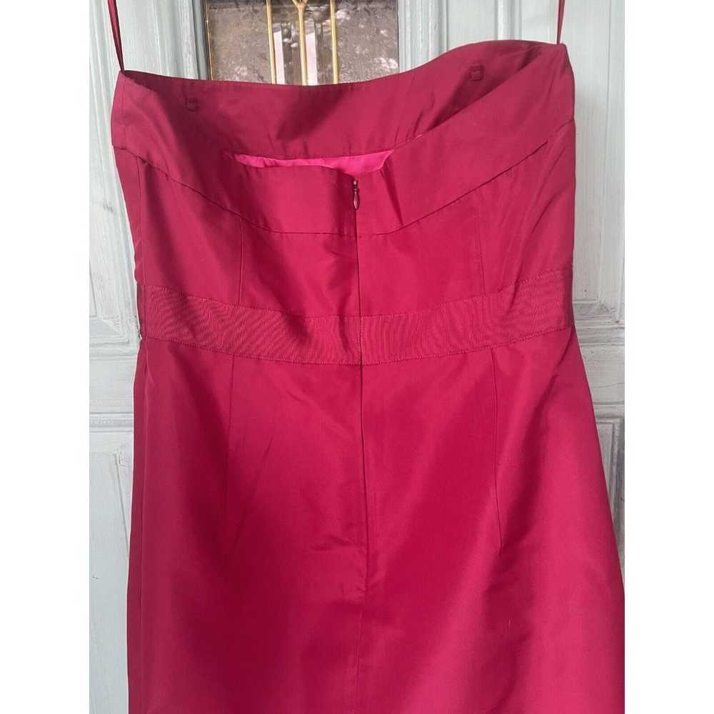 NWT J. Crew Pink 100% Silk Bow Dress Sz 10 Tall N… - image 7